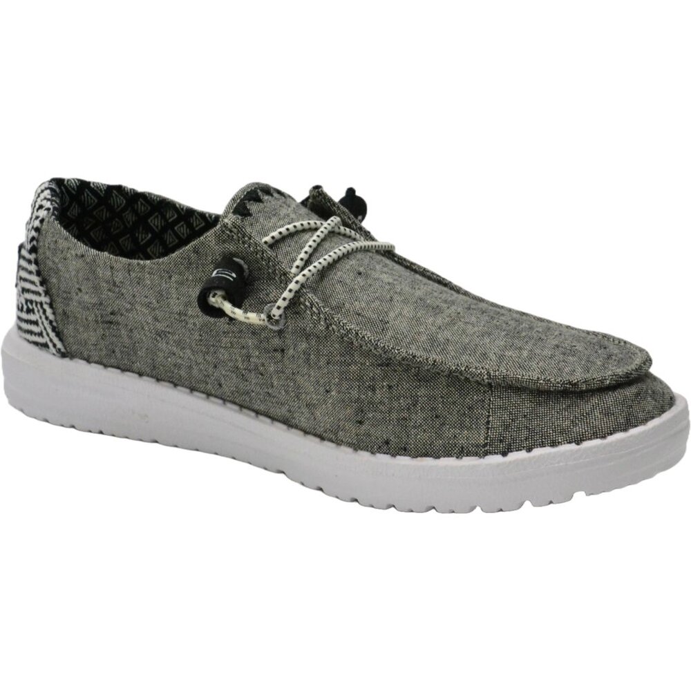 Hey Dude Women's Wendy Slip On Chambray Onyx US 6